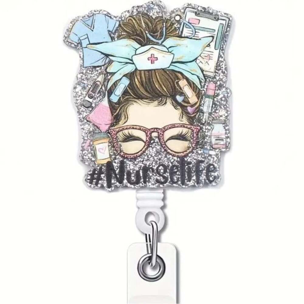 Nurse Life Badge Reel Holder
